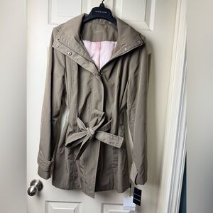 Calvin Klein Women's Taupe Trench Coat